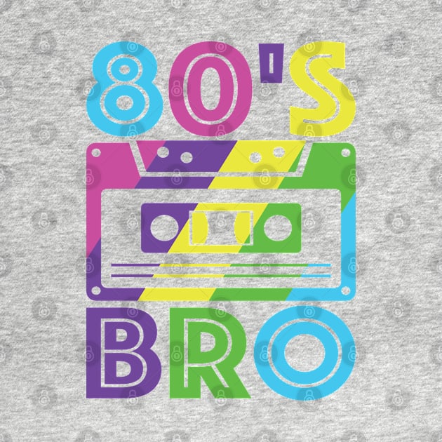 Retro 80's Bro Cassette Tape by XOXO VENUS